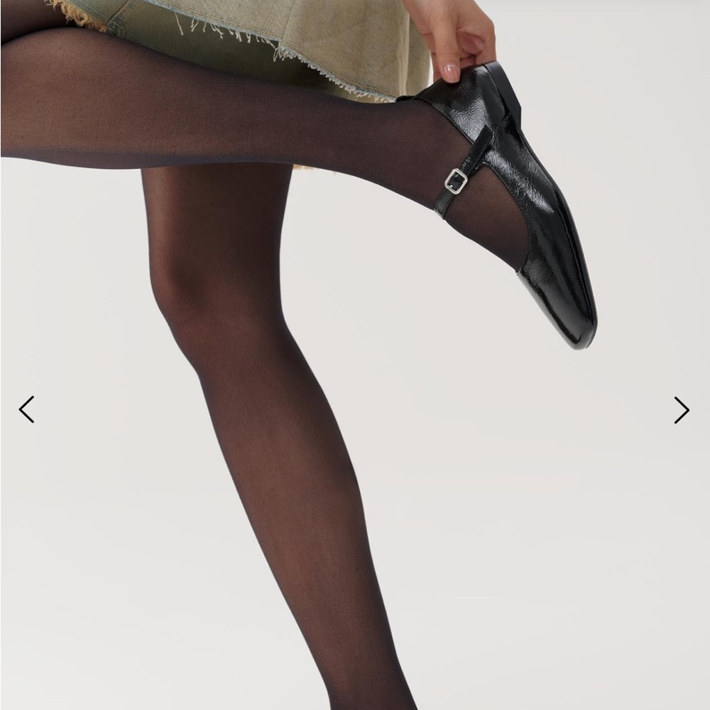 Vagabond Black Patent Mary Jane Flats